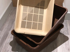 Maxi Sieve Litter Tray System (2 Base Trays,Sieve & Guard)