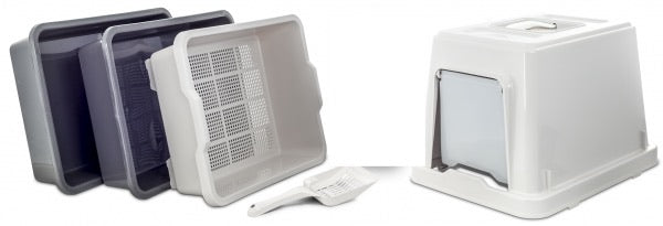 Hooded Standard Tray System plus Spare Base tray & Scoop